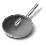 Smeg  50's Style Non-stick Frying pan - Cream - Image 3