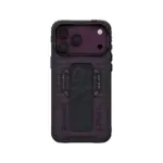 حافظة SkinArma Phantom تدعم MagSafe مع مسند ومقبض تثبيت لهاتف iPhone 18 Pro Max - عنابي