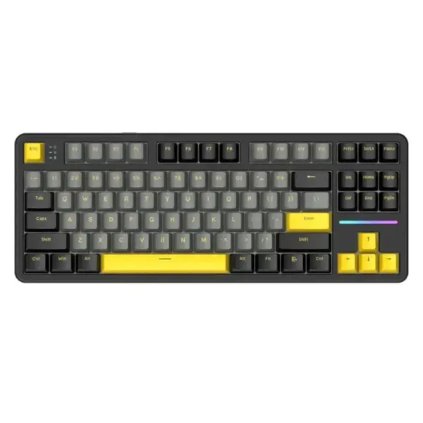 ATTACK SHARK X87 Tri-mode Gasket Mechanical Keyboard - Star Black