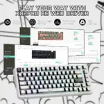 Attack Shark X82pro He Ultra Tri-mode (2.4g/ Bluetooth/ Usb-c) Rapid Trigger Wireless Rgb Mechanical Gaming Keyboard (Magnetic Switch) - Image 3