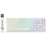 ATTACK SHARK X68 HE Rapid Trigger Keyboard Magnetic Switch - White
