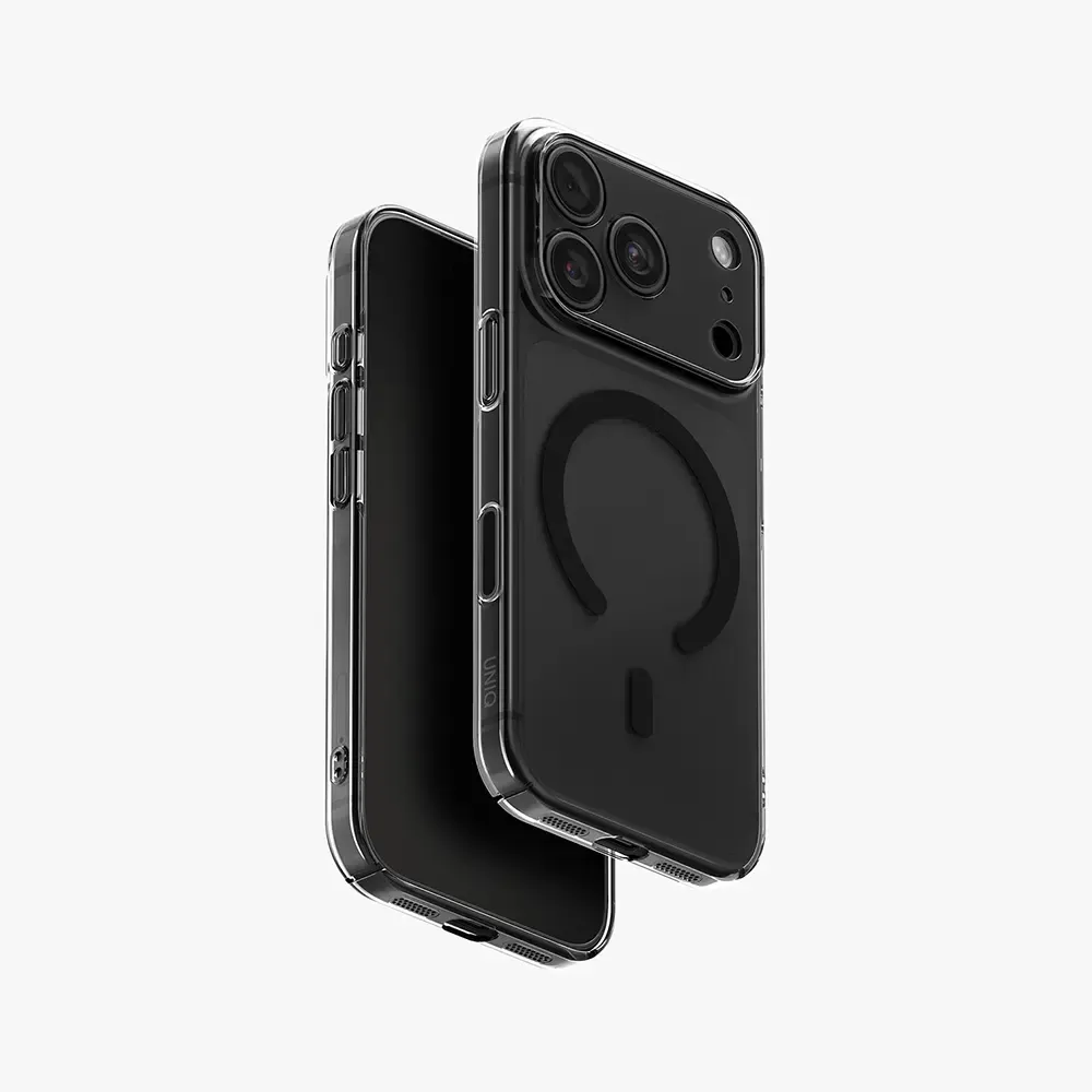 _ldqwd Uniq Hybrid Airsuit MagSafe Case for iPhone 18 Pro - Glossy Smoke - Image 1