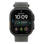 Apple Watch Ultra 4, GPS + Cellular, 49mm, Black Titanium Case with Translucent Black Ocean Band