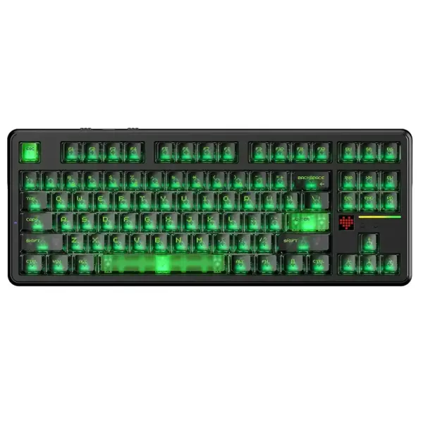 ATTACK SHARK X87 ULTRA Wireless Mechanical Keyboard With 8K Wireless Receiver - Shadow Jade