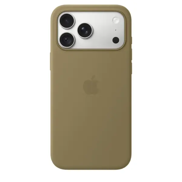 Apple iPhone 18 Pro Max Silicone Case with MagSafe - Olive