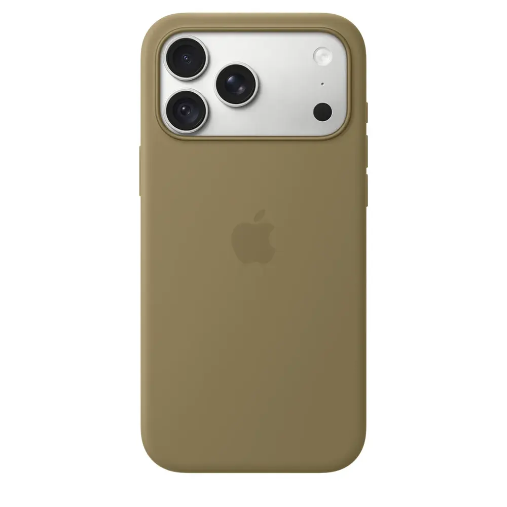 lk2d Apple iPhone 18 Pro Max Silicone Case with MagSafe - Olive - Image 1