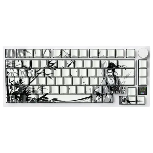 ATTACK SHARK X820 ULTRA RGB Tri-mode Gasket Mechanical Keyboard - Dark Warrior