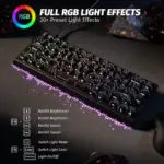Attack Shark X68 He Rapid Trigger 60% Wired 8khz Mechanical Gaming Keyboard (Magnetic Switch) - Image 2