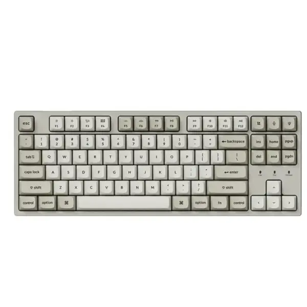 Keychron C1 Pro 8K QMK TKL (80%) Wired Mechanical Keyboard Connectivity Type-C - (Arabic Layout)