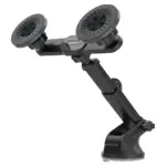Porodo Dax-L Dual MagSafe Car Phone Mount with Adjustable Telescopic Arm - Black