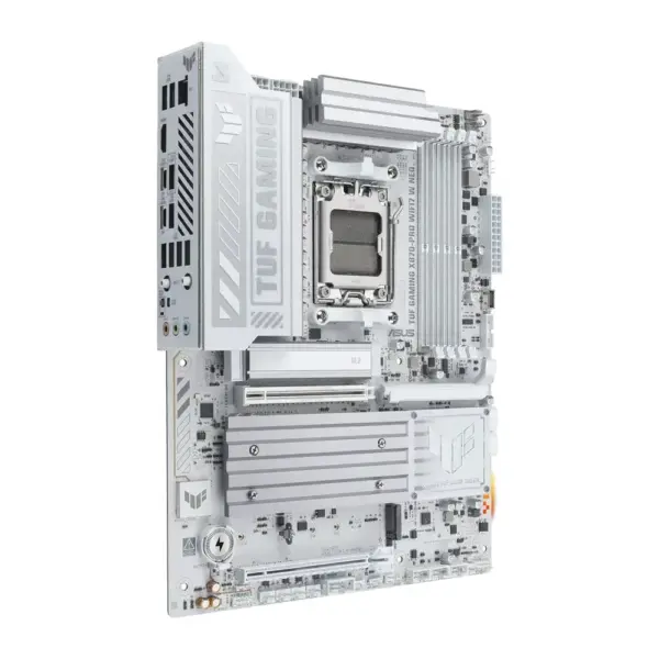 ASUS TUF GAMING X870-PRO WIFI7 W NEO DDR5 Motherboard - White