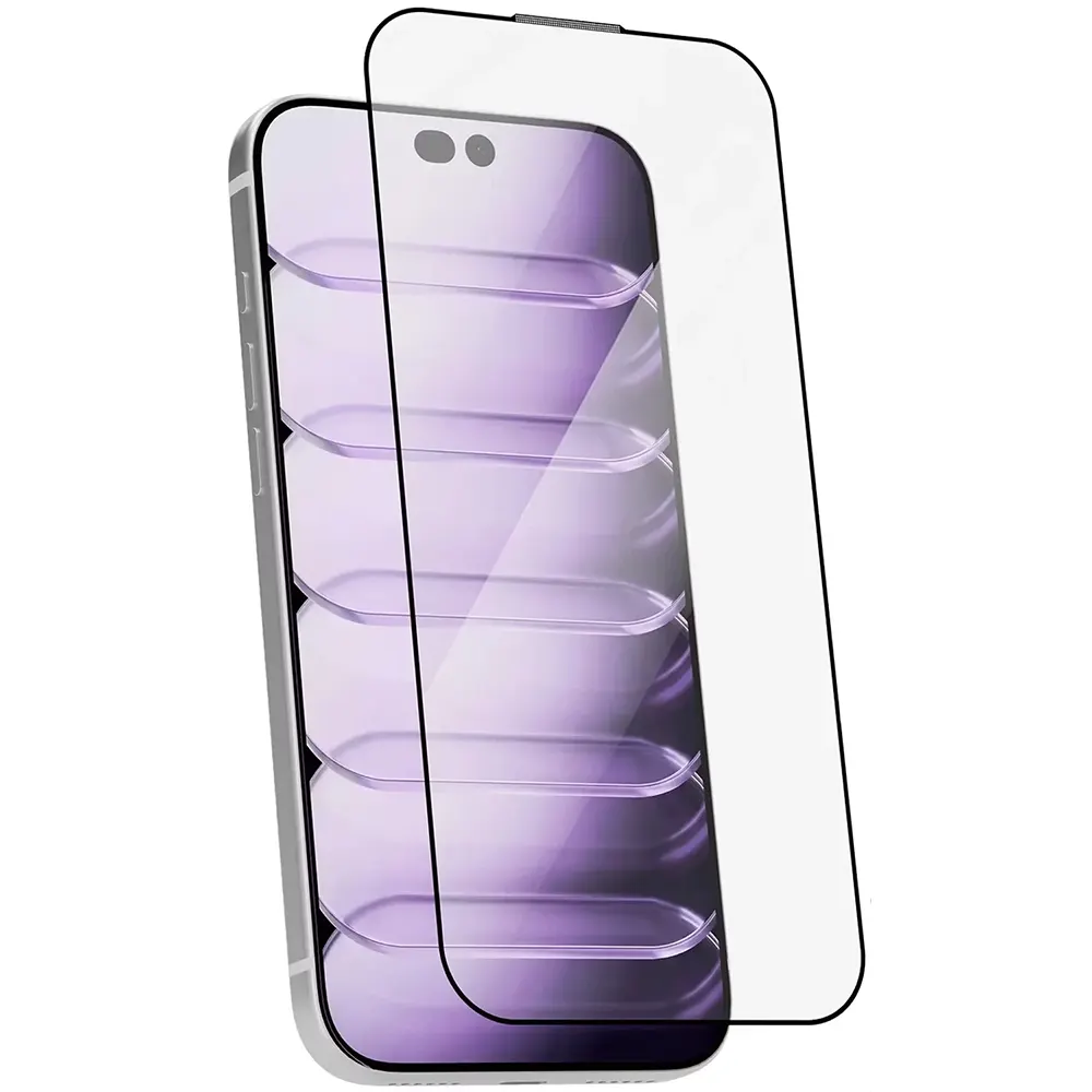 lkwedwe واقي شاشة Levelo EdgePro 2.5D لهاتف iPhone 18 Pro Max - شفاف (Clear) - الصورة 1