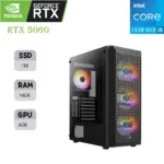 Aerocool Beam Gaming Pc | Intel I5-14f Gen | Rtx 5060 Oc 8gb | 16gb RAM | 1tb SSD