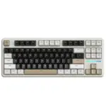 ATTACK SHARK X87 Tri-mode Gasket Mechanical Wireless Keyboard - Cheese white