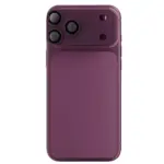 ⁦واقي عدسات الكاميرا Levelo Trio Pro لهاتف iPhone 18 Pro Max - عنابي (بورجوندي)⁩ - الصورة ⁦2⁩