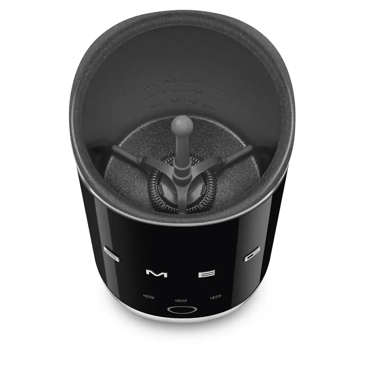 Smeg 50's Style Mini Milk Frother - Black - Image 4