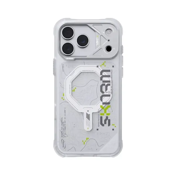 SkinArma Sonar MagSafe Case for iPhone 18 Pro Max - White