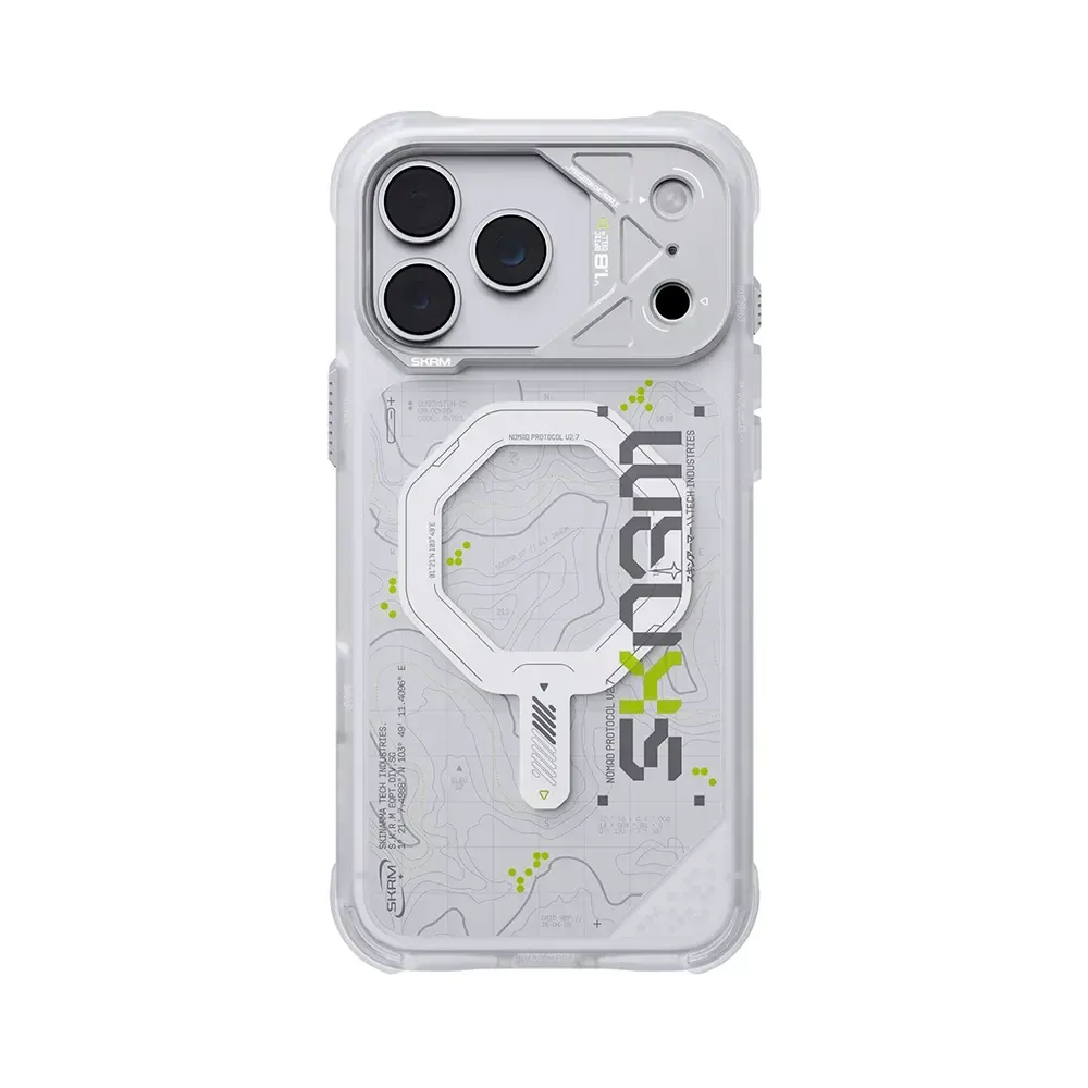 oklqwe SkinArma Sonar MagSafe Case for iPhone 18 Pro Max - White - Image 1