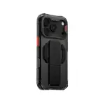 ⁦حافظة SkinArma Helio CE تدعم MagSafe مع مسند ومقبض تثبيت لهاتف iPhone 18 Pro Max - جرافيت⁩ - الصورة ⁦2⁩