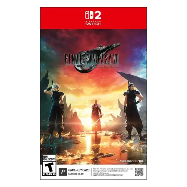 لعبة Final Fantasy VII Rebirth لجهاز Nintendo Switch 2 - النسخة الأمريكية (R1)