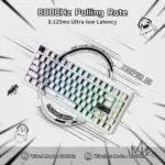 Attack Shark X82pro He Ultra Tri-mode (2.4g/ Bluetooth/ Usb-c) Rapid Trigger Wireless Rgb Mechanical Gaming Keyboard (Magnetic Switch) - Image 2