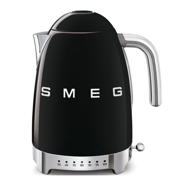 SMEG 50's Style Variable Temperature Kettle - Black