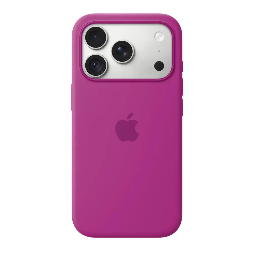sedcsdsdcf Apple IPhone 18 Pro Silicone Case with MagSafe - Magenta - Image 1