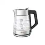 LePresso Multi-Temperature Illuminated Glass Kettle - Black - Image 2