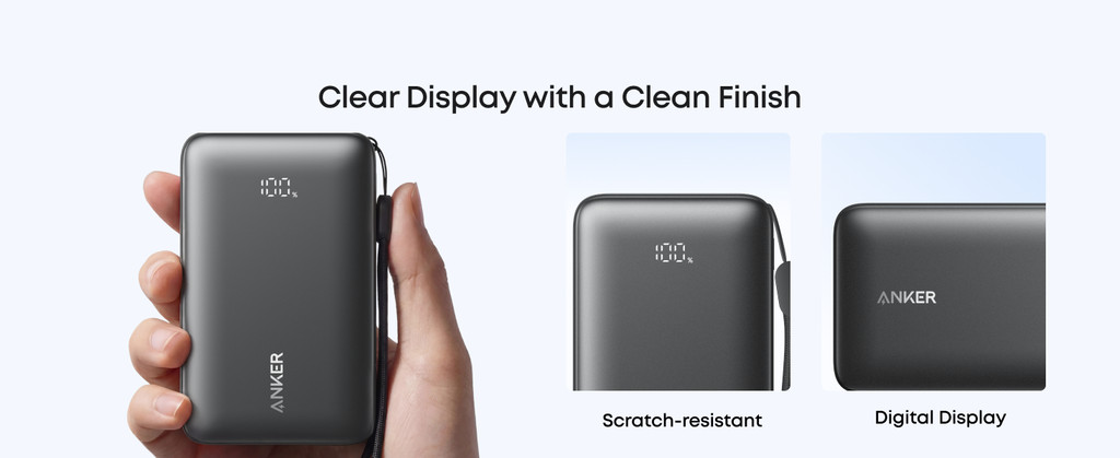 Anker Zolo 10000mAh 30W Fast Charging Portable Power Bank - Black 6 sg 11134202 823ok mp3gwk44q87j1f