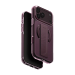 Uniq Heldro Air Grip Case for iPhone 18 Pro Max - Velvet Burgundy