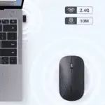 UGREEN Portable Wireless Mouse – Black - Image 2