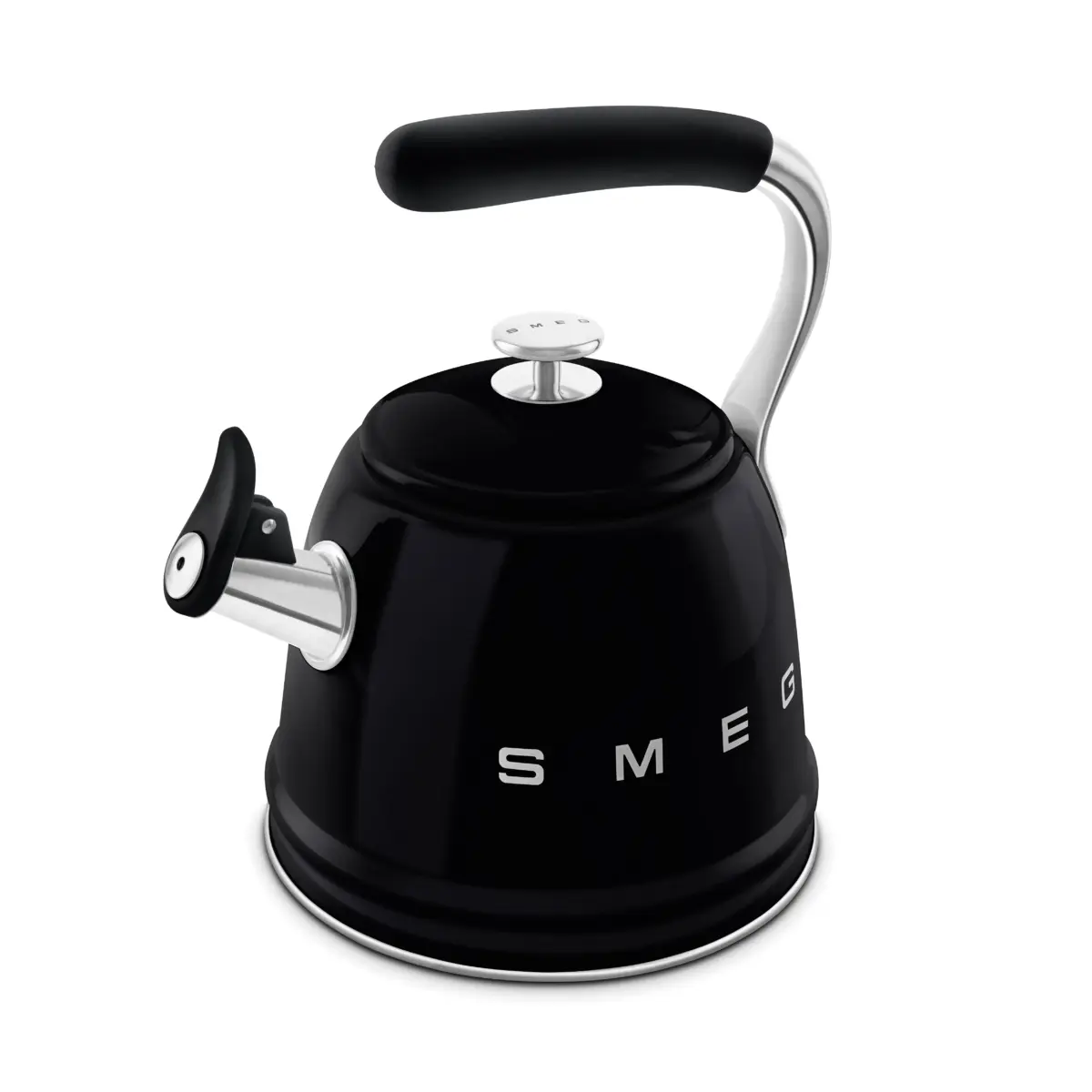 Smeg 50's Style Whistling Kettle - Black - Image 2