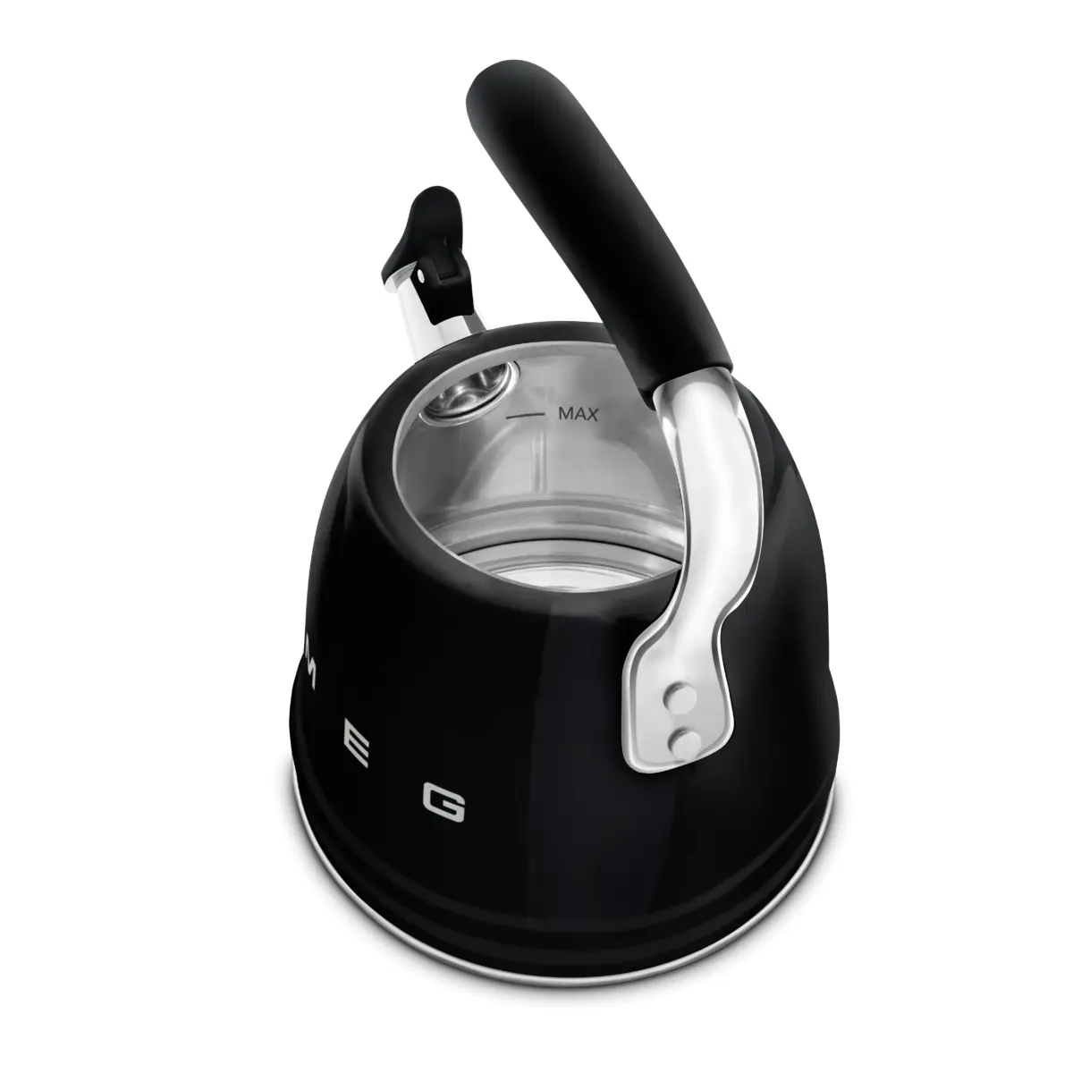 Smeg 50's Style Whistling Kettle - Black - Image 5