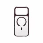 Uniq Veren Frosted Shield Case for iPhone 18 Pro Max - Burgundy Frost - Image 2