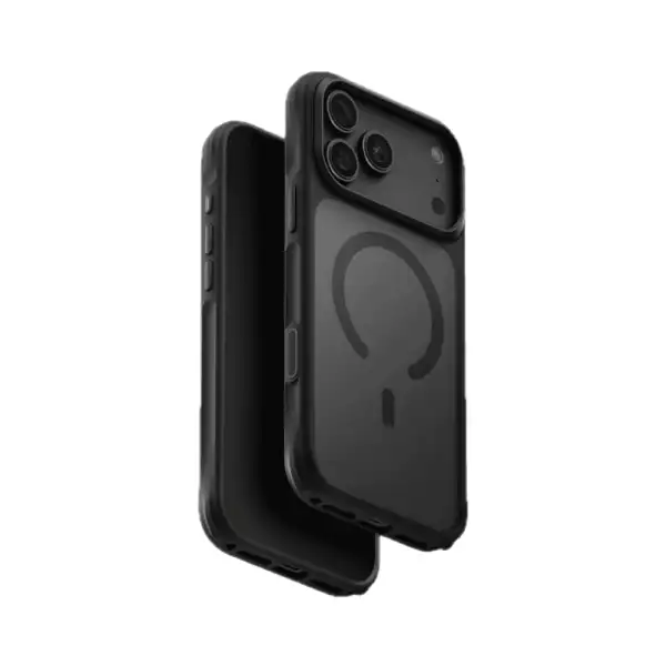Uniq Veren Frosted Shield Case for iPhone 18 Pro Max - Smoky Frost