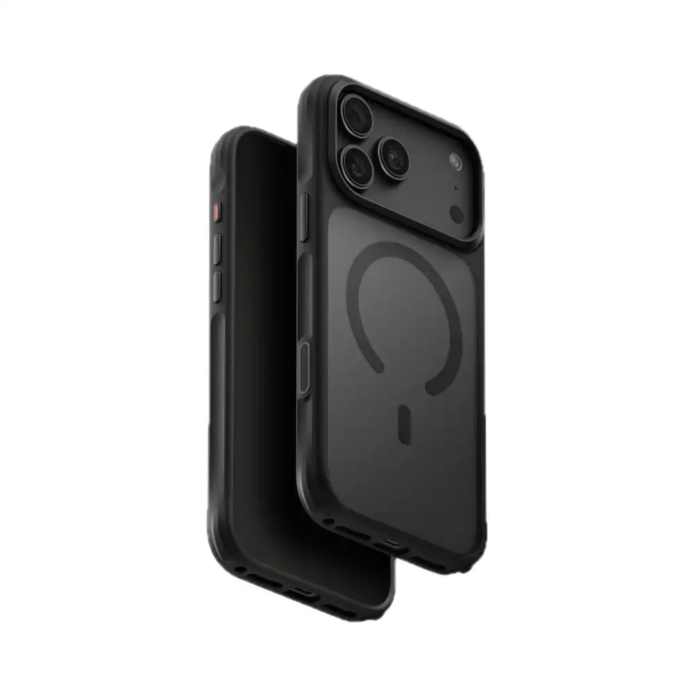 yilkhyjiumk Uniq Veren Frosted Shield Case for iPhone 18 Pro Max - Smoky Frost - Image 1