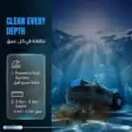 Powerology Pool Pilot Cordless Robotic Pool Cleaner - Black - Image 4