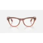 Ray-Ban Meta Skyler Gen 2 Smart Glasses with Meta AI & 12MP Camera - Shiny Peach - Image 2