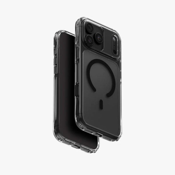 UNIQ LifePro Xtreme Clear MagClick Case for iPhone 18 Pro Max - Tinted Smoke