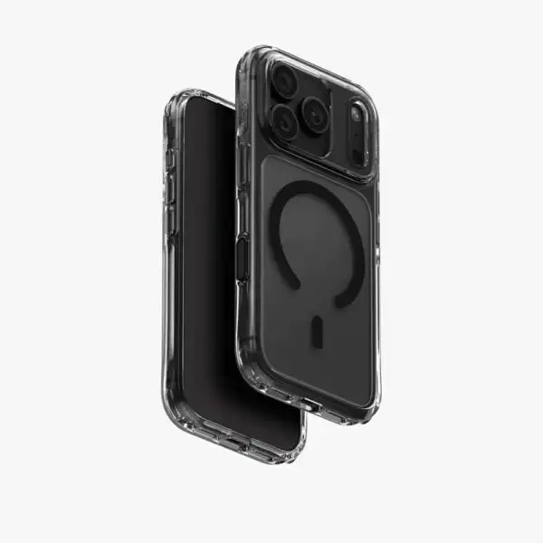 Uniq LifePro Xtreme Clear MagClick Case for iphone 18pro - Tinted Smoke