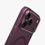 UNIQ AirSuit 1.3mm Ultra-Slim MagClick Case for iPhone 18 Pro Max - Glossy Burgundy - Image 4