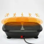Porodo Revive 200W EMS Vibration Plate with LED Display - Black - Image 3