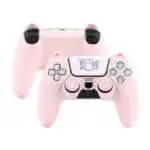 GeekShare Silicone Protective Case For PS5 DualSense Controller - Cat Paw Pink