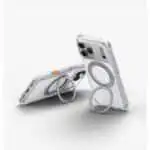 Uniq Swivix 360 Rotating Kickstand Case for iPhone 18 Pro - Lucent Clear - Image 4
