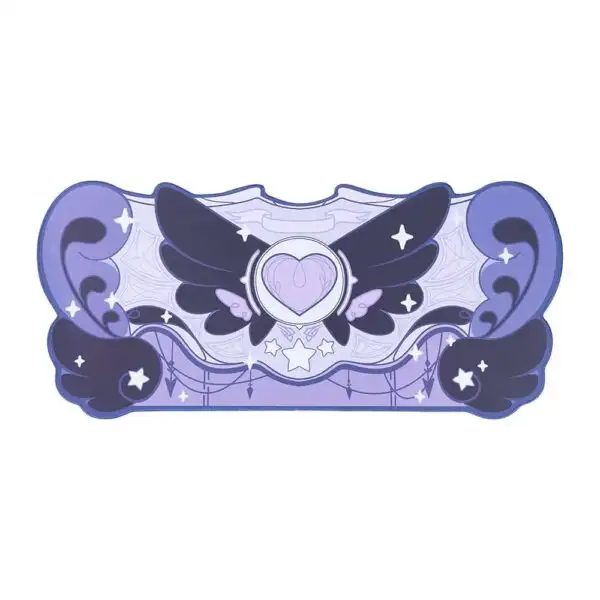 GeekShare Star Wings Dark Gaming Mouse Pad – Dark Purple