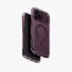 UNIQ LifePro Xtreme Clear MagClick Case for iPhone 18 Pro Max - Deep Burgundy