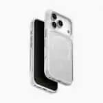 UNIQ Veren Frosted Shield Case for iPhone 18 Pro - Chalk Frost