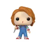 Funko Pop! Movies: Chucky Holding Knife (Bloody)