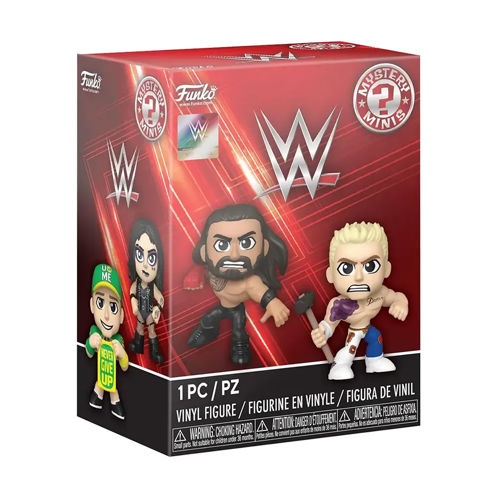 _d23_2 Funko Mystery Minis Sports: WWE (One Random Piece) - Image 1