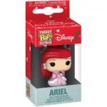 Funko Pocket Pop! Keychain Cartoon Animation: Disney – Disney Princess Holiday – Ariel - Image 2